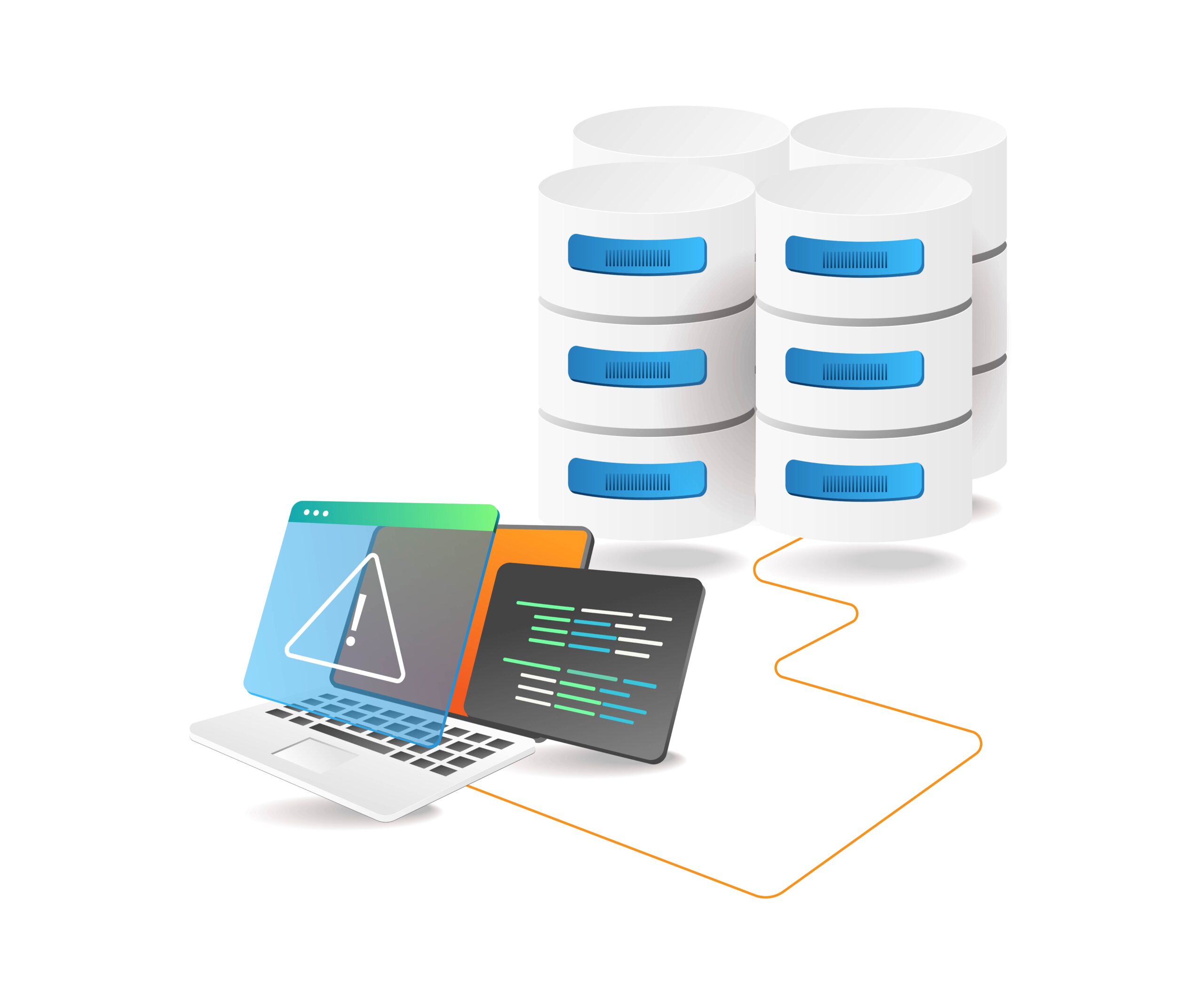 Security warning on database