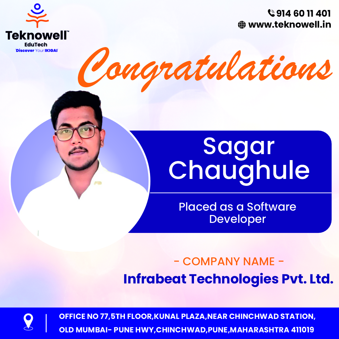 Sagar Chaughule Placement