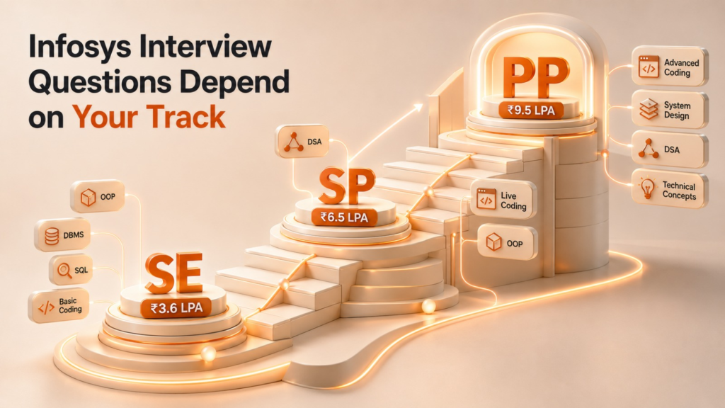 Infosys SE, SP and PP technical interview topics for fresher