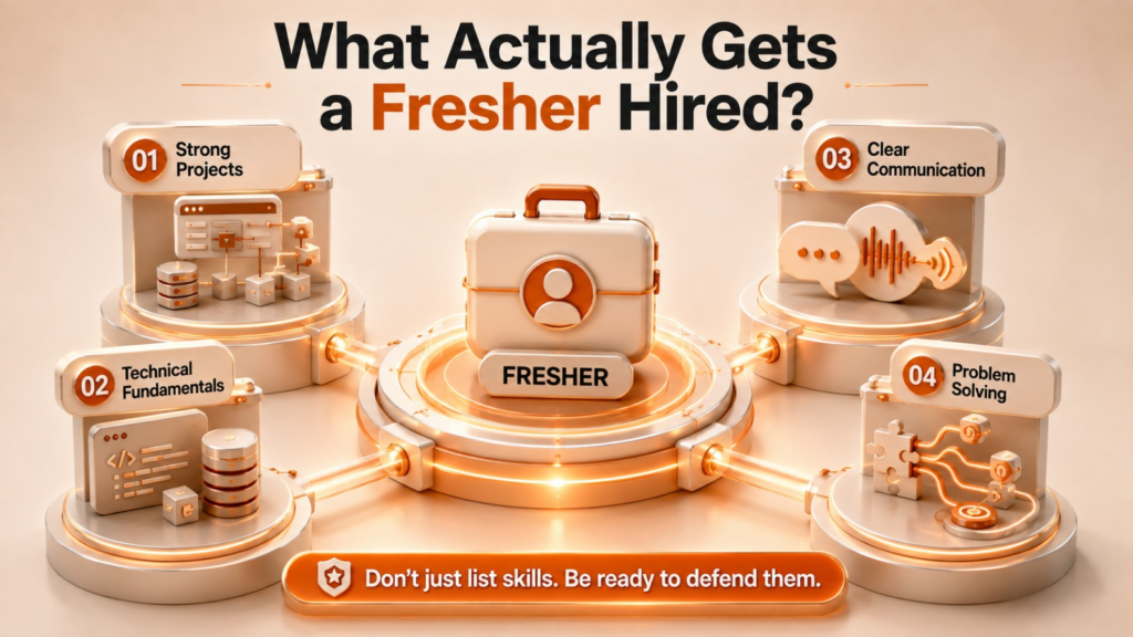 Key skills that help IT freshers succeed in technical interviews